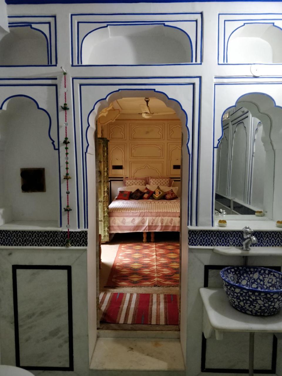 Jaipur Haveli Bed and Breakfast Esterno foto