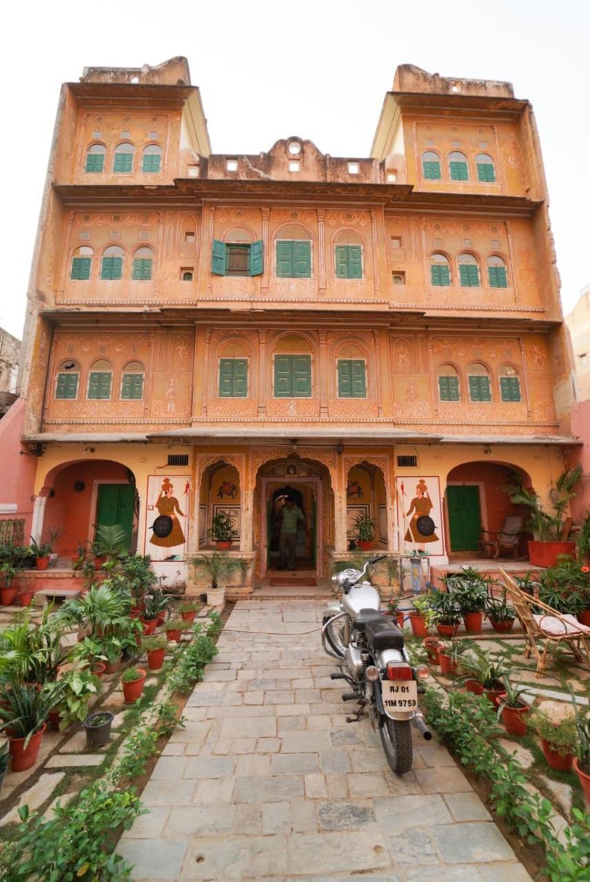 Jaipur Haveli Bed and Breakfast Esterno foto